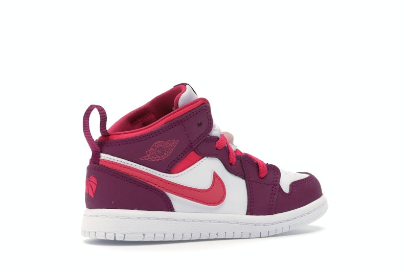 Jordan 1 Mid True Berry Rush Pink (TD)