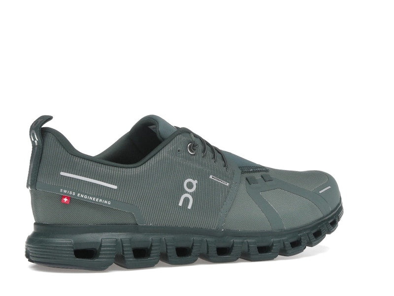 On Running Cloud 6 Waterproof Olive Evergreen