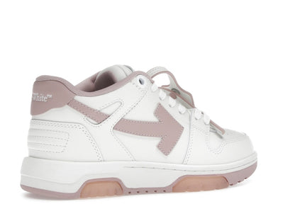 OFF-WHITE Out Of Office OOO Low Tops White Pink (Women's)