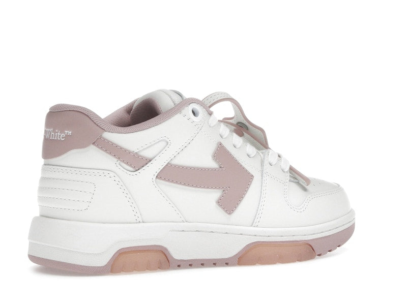 OFF-WHITE Out Of Office OOO Low Tops White Pink (Women's)
