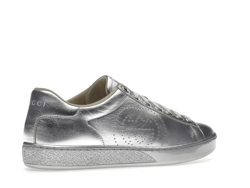 Gucci Ace Metallic Silver (Women's)