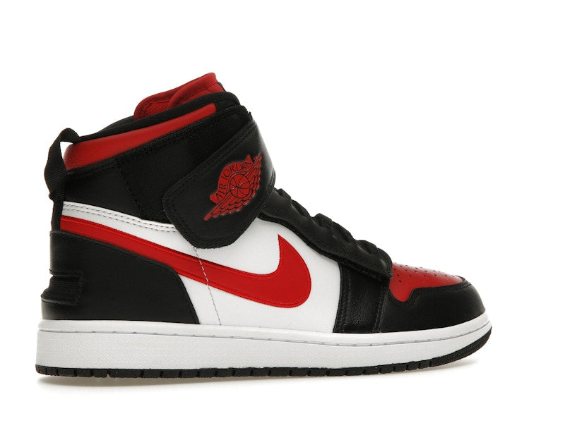 Jordan 1 High FlyEase Black White Fire Red