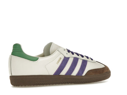 adidas Samba OG Off White Core Purple Green Brown (Women's)