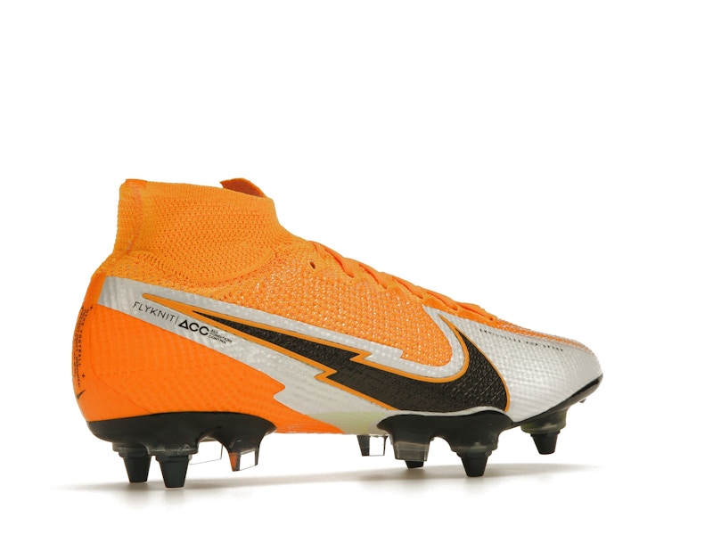 Nike Mercurial Superfly 7 Elite SG-PRO Anti-Clog Traction Laser Orange