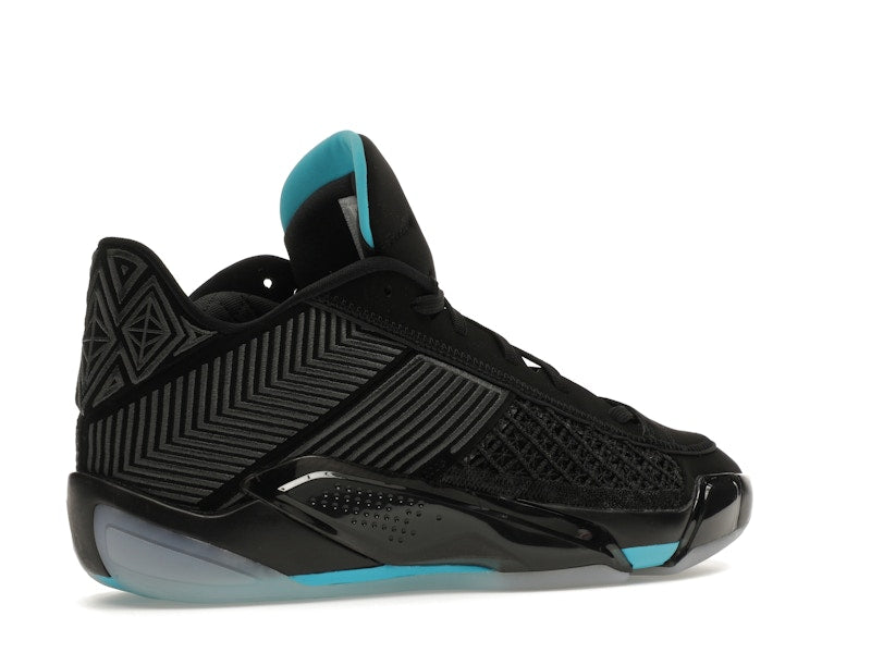 Jordan 38 Low Black Gamma Blue (Translucent Sole)