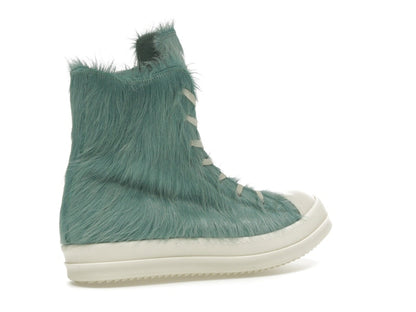 Rick Owens Strobe High Pony Hair Aqua