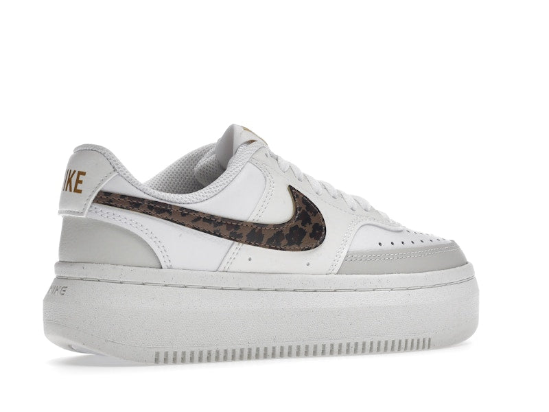 Nike Court Vision Alta Low White Light Bone Sail Archaeo Brown (Women's)