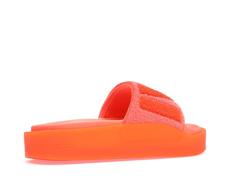 adidas Slides Beyonce Ivy Park Screaming Orange