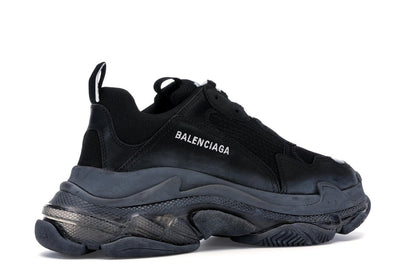 Balenciaga Triple S Clear Sole Black
