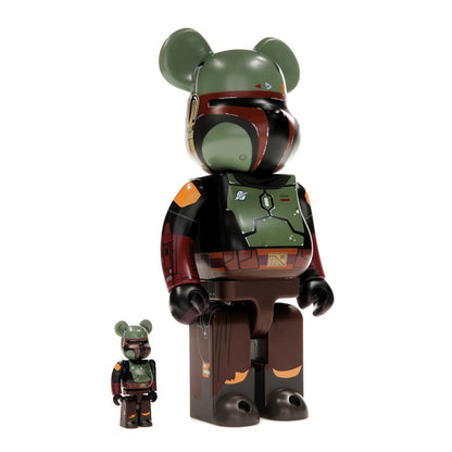 Bearbrick x Star Wars Boba Fett (Recovered Armor) 100% & 400% Set