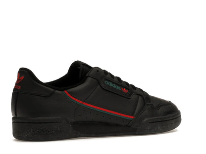 adidas Continental 80 Black Scarlet Green