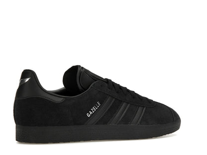adidas Gazelle All Black Silver Metallic