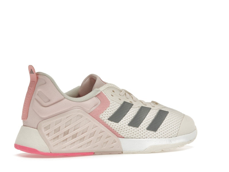 adidas Dropset 3 Chalk White Iron Metallic Semi Pink Spark (Women's)