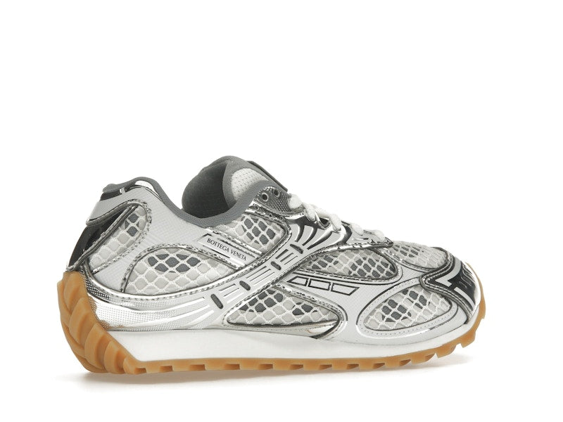 Bottega Veneta Orbit Silver White (Women's)