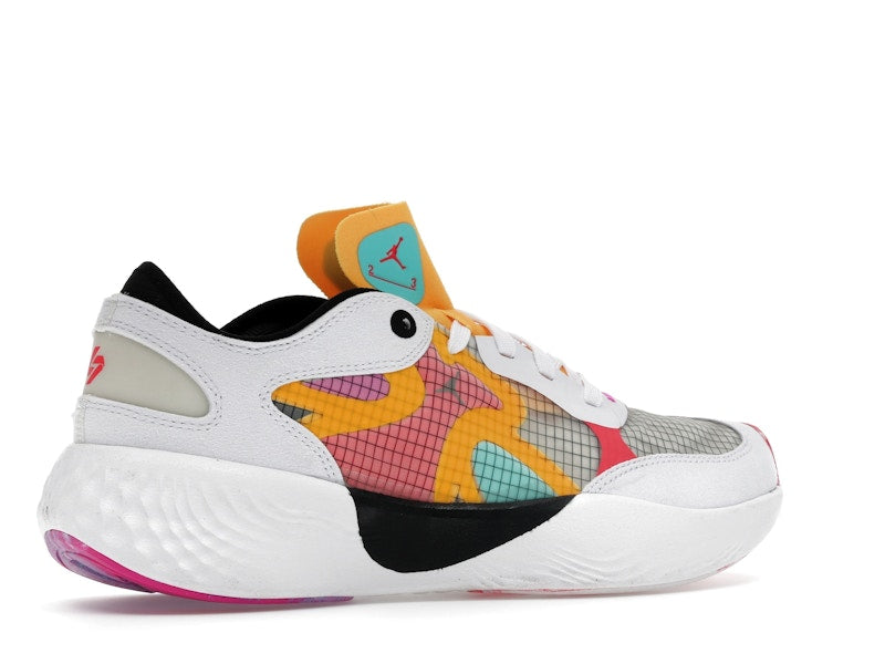 Jordan Delta 3 Nitro Low Luka Doncic White Black Dynamic Turquoise