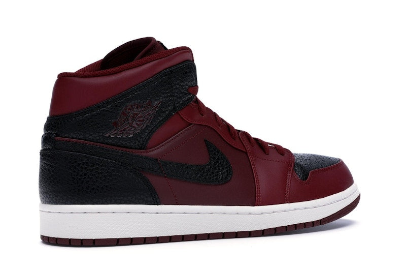 Jordan 1 Retro Mid Team Red Black