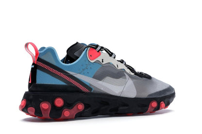 Nike React Element 87 Blue Chill Solar Red