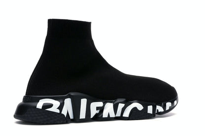 Balenciaga Speed Graffiti Trainers Black