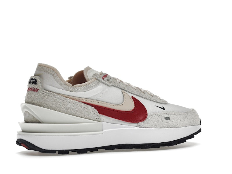Nike Waffle One SE Sail Pearl White Black Gym Red (Women's)