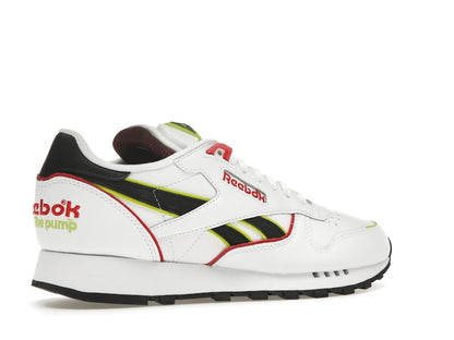 Reebok Classic Leather The Pump White Acid Yellow