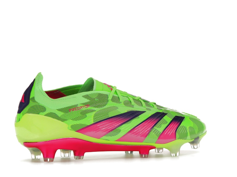 adidas Predator Elite Generation Pred FG Team Solar Green Team Shock Pink Lucid Lemon