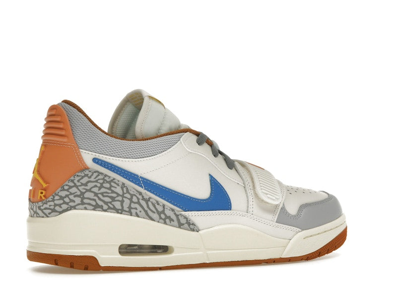Jordan Legacy 312 Low Phantom Amber Brown Star Blue