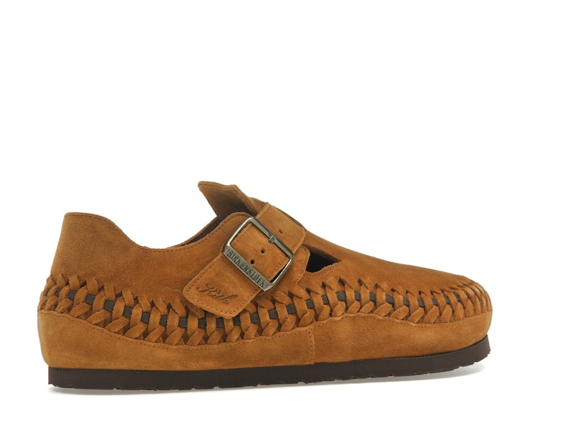 Birkenstock London Braided Shearling Kith Mink