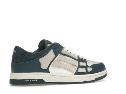 AMIRI Skel Top Low Vintage Blue Quad Monogram Debossed