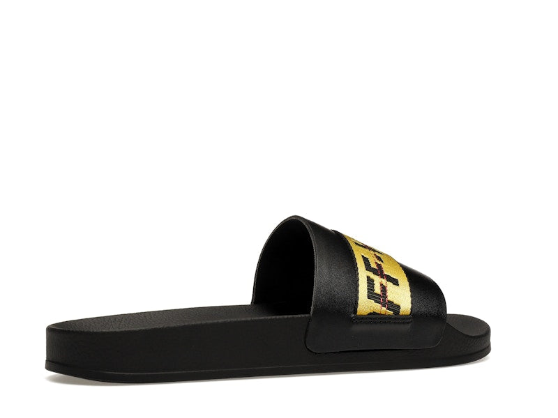 OFF-WHITE Industrial Belt Slides Black Yellow