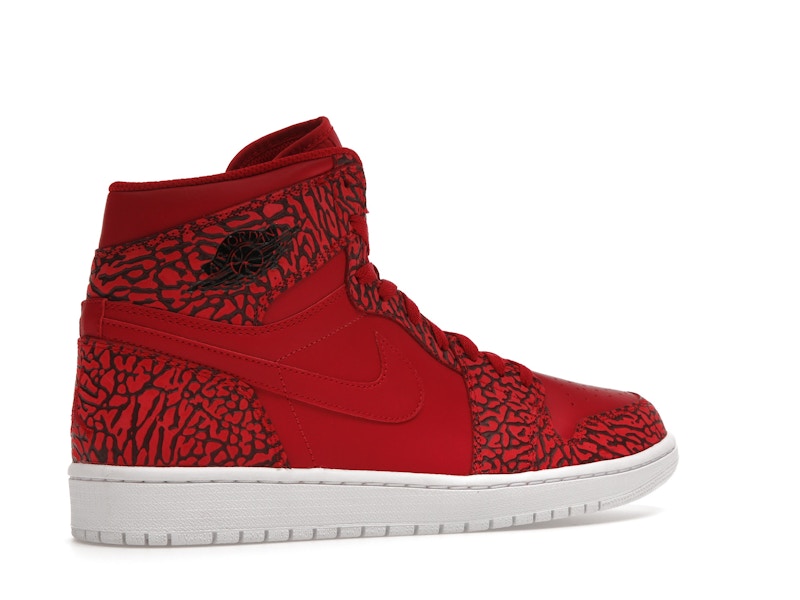 Jordan 1 Retro Red Elephant Print