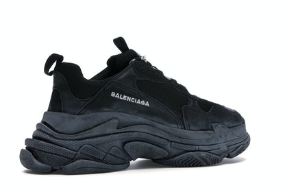 Balenciaga Triple S Triple Black (2018 Reissue) (Pre-Distressed)