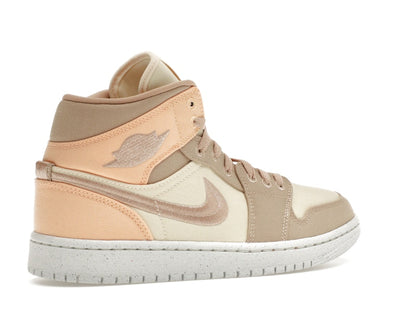Jordan 1 Mid SE Canvas Khaki (Women's)