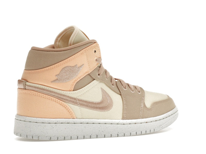 Jordan 1 Mid SE Canvas Khaki (Women's)