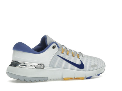 Nike Free Golf Pure Platinum University Gold Wolf Grey Astronomy Blue
