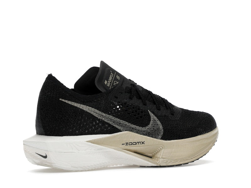 Nike ZoomX Vaporfly 3 Black Metallic Gold Grain (Women's)