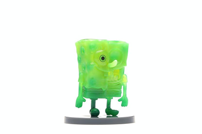 Jason Freeny x Nickelodeon Spongebob Hidden Dissectibles Spongebob Chase Figure Green