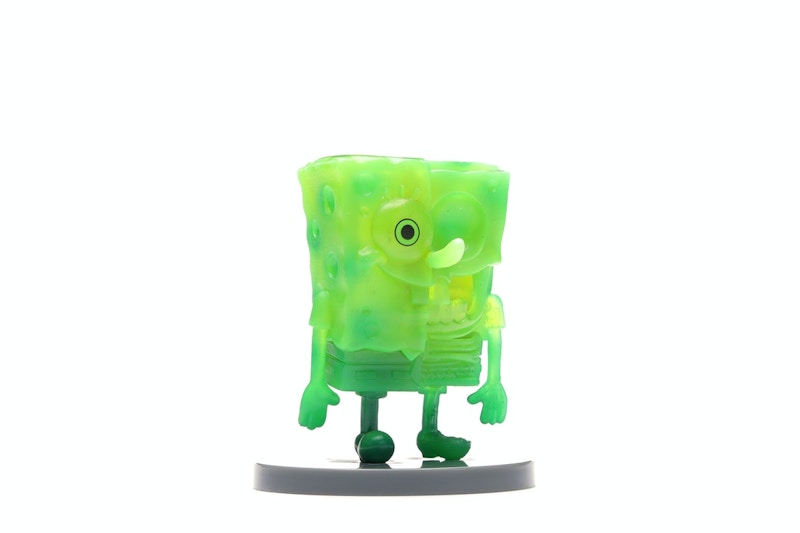 Jason Freeny x Nickelodeon Spongebob Hidden Dissectibles Spongebob Chase Figure Green