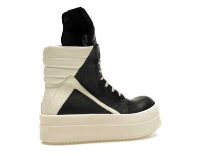 Rick Owens Mega Bumper Geobasket Black Milk