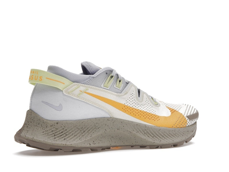 Nike Pegasus Trail 2 Pure Platinum Fossil Laser Orange (Women's)