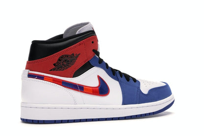 Jordan 1 Mid Multi-Color Swoosh