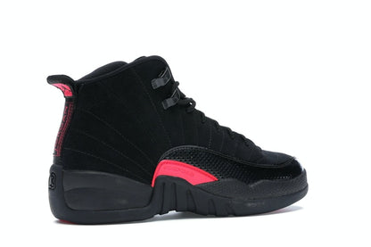Jordan 12 Retro Black Rush Pink (GS)