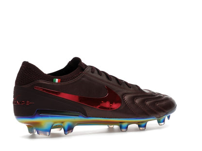 Nike Tiempo Legend 10 Elite Luxe FG Montebelluna Leather Port Wine