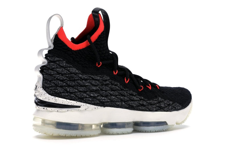 Nike LeBron 15 Black Bright Crimson
