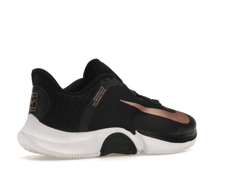 Nike Court Air Zoom GP Turbo Black Metallic Red Bronze (Women's)