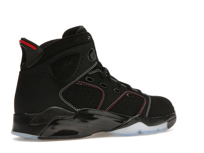 Jordan 6-17-23 Black White Red Contrast Stitching