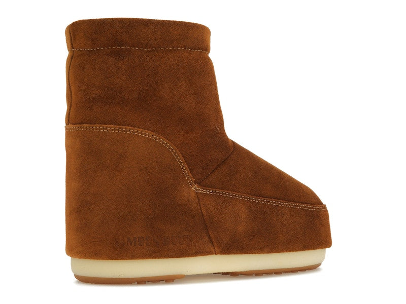 Moon Boot No Lace Suede Boot Tan