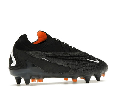 Nike Gripknit Phantom GX Elite SG-Pro Anti-Clog Traction Black Dark Smoke Grey Total Orange