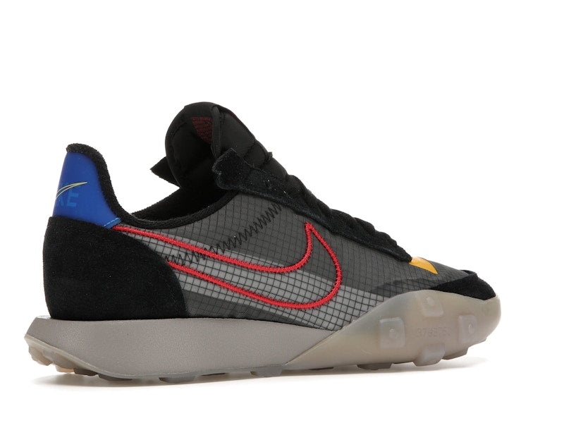 Nike Waffle Racer 2X Black Solar Flare University Red (Women's)