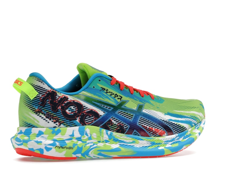 ASICS Noosa Tri 13 Hazard Green Digital Aqua