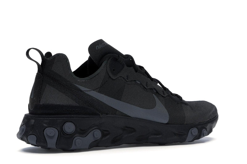 Nike React Element 55 Triple Black